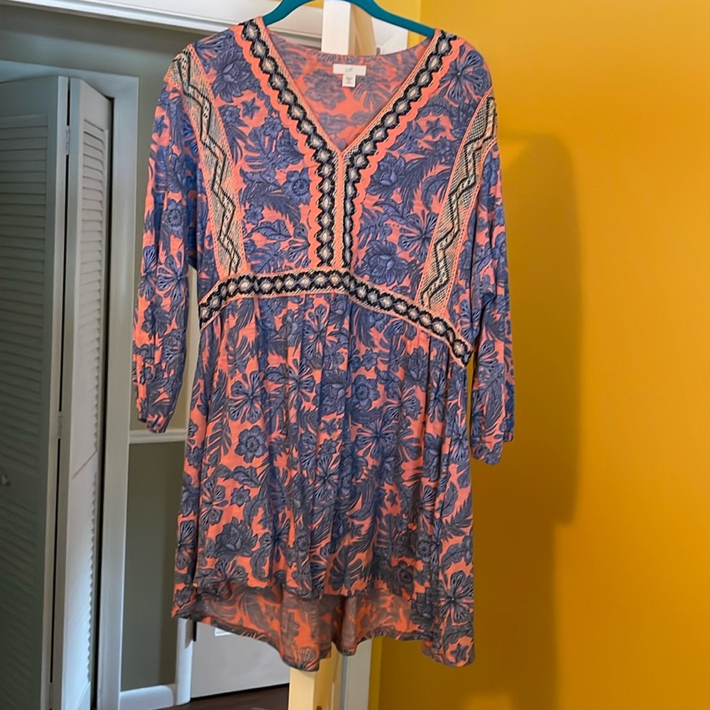 J Jill paisley tunic
